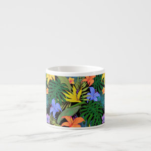 Tropical Hawaii Aloha Blume Graphic Espressotasse