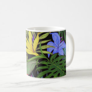 Tropical Hawaii Aloha Blume Graphic Kaffeetasse