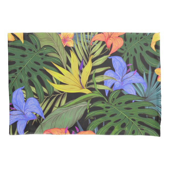 Tropical Hawaii Aloha Blume Graphic Kissenbezug (Vorderseite)