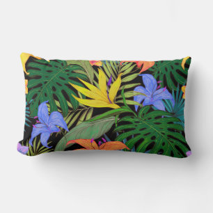 Tropical Hawaii Aloha Blume Graphic Lendenkissen