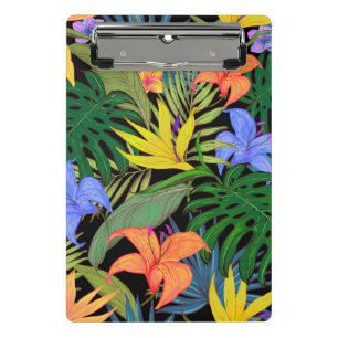 Tropical Hawaii Aloha Blume Graphic Mini Klemmbrett