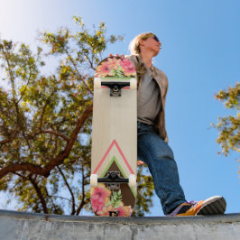 Tropical Hawaiian Inspiriert D-Markenbezeichnung Skateboard