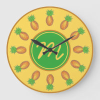 Tropical Hawaiian Island Ananas Beach Initial