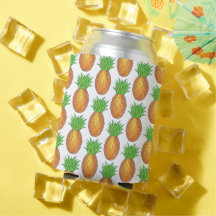 Tropical Hawaiian Island Ananas Beach Print