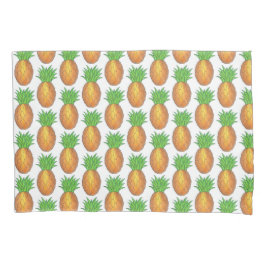 Tropical Hawaiian Island Ananas Beach Print Kissenbezug