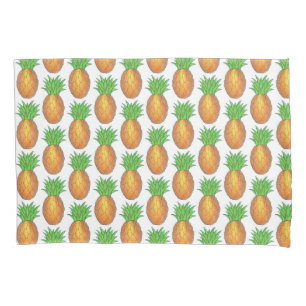 Tropical Hawaiian Island Ananas Beach Print Kissenbezug