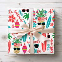 Tropical Hawaiian Mele Kalikimaka Weihnachten