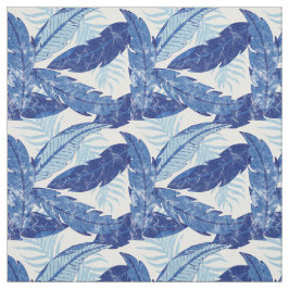 Tropical Hawaiian Palm Blätter Muster Stoff
