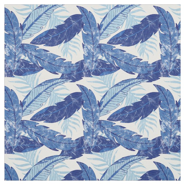 Tropical Hawaiian Palm Blätter Muster Stoff (Muster)