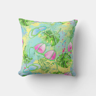 Tropical Hawaiian Pillow Kissen