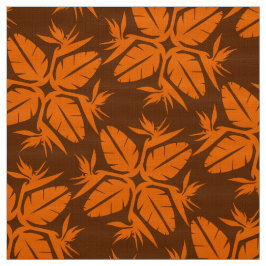 Tropical Hawaiian Quilt Pattern Bird of Paradise Stoff
