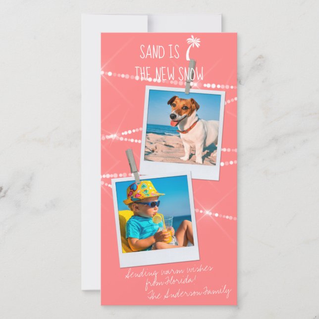 Tropical Holiday 2-Foto Sand ist die neue Snow Car (Vorderseite)