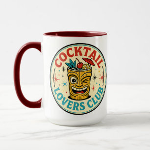 Tropical Island Bar Retro-Design Tasse