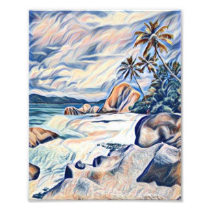 Tropical Island Beach Foto Erweiterung
