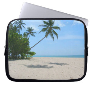 Tropical Island Beach Laptop Bag Laptopschutzhülle