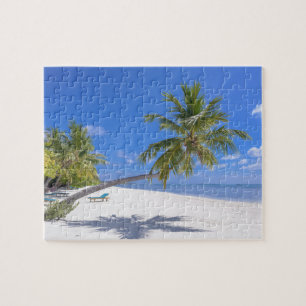 Tropical Island Beach Ocean Vacation Urlaub Puzzle