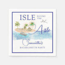 Tropical Island Palm Tree Destination Bachelorette