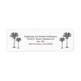 Tropical Island Palm Tree Individuelle Name