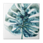 Tropical Jewel Palm Fliese<br><div class="desc">Tropisches Jewel VIII von Juni Erica Vess. Dieses tropische Palmenblatt wurde mit schönen,  reichen Schmucktönen in Aquarelltönen gestaltet. | 164744D</div>