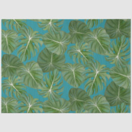 Tropical Leaf Jungle Greenerity Beach Decoupage Seidenpapier