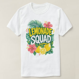 Tropical Lemonade Squad Sommer T-Shirt