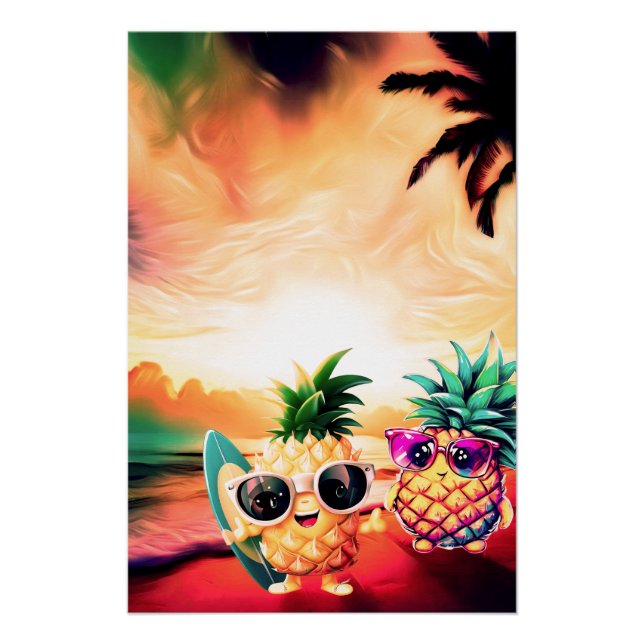 TROPICAL LOVE AT DAWN POSTER (Vorderseite)