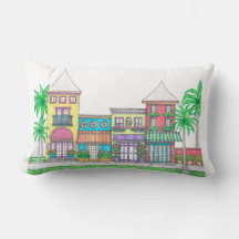 Tropical Lumbar Pillow