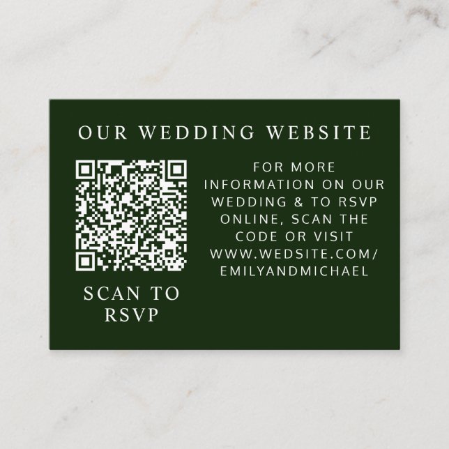 Tropical Magnolia White Green Red Begleitkarte (Vorderseite)