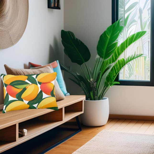 Tropical Mango Tango Personalisiert Dekokissen (Von Creator hochgeladen)