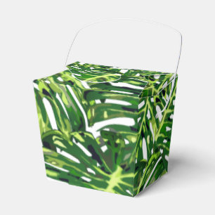 Tropical Monstera Blätter - Geschenkschachtel