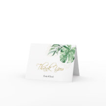 Tropical Monstera Botanicals & Gold |