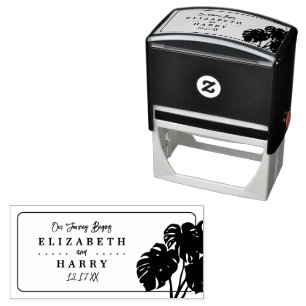 Tropical Monstera Permastempel