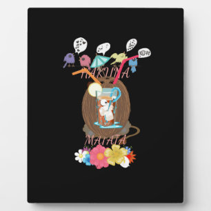 Tropical Nature's Bounty" Kokospalmen Fotoplatte