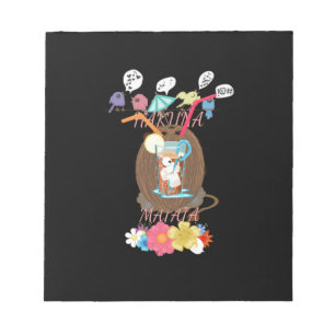 Tropical Nature's Bounty" Kokospalmen Notizblock