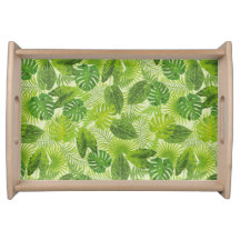 Tropical Palm Beach Serviertablett