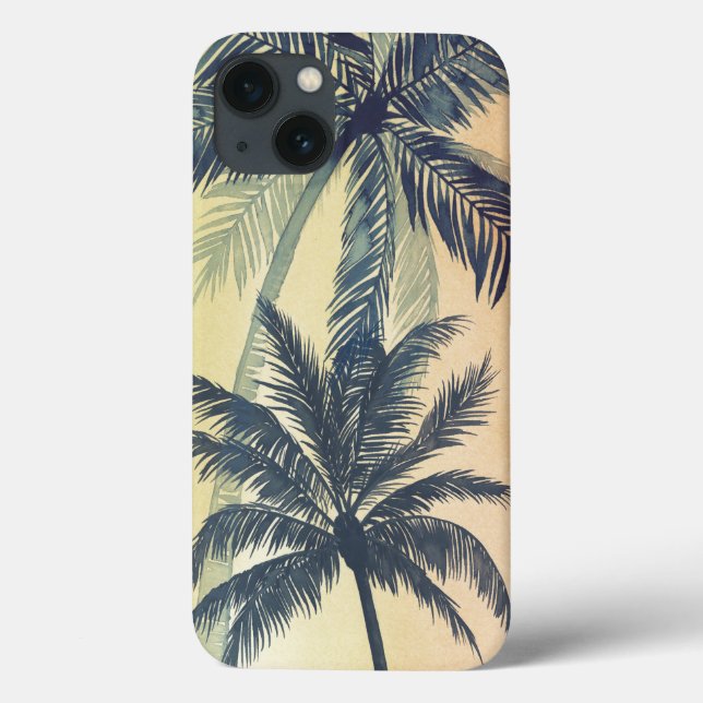 Tropical Palm Blätter Case-Mate iPhone Hülle (Rückseite)