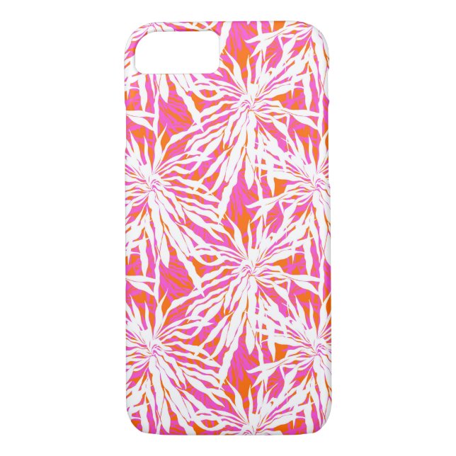 Tropical Palm Blätter Case-Mate iPhone Hülle (Rückseite)