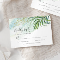 Tropical Palm Blätter Grünfoliage Hochzeit