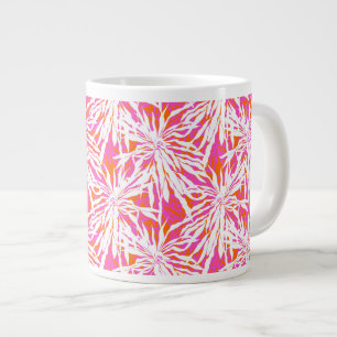 Tropical Palm Blätter Jumbo-Tasse