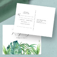 Tropical Palm Blätter Song Request UAWG