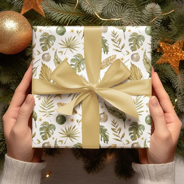 Tropical Palm Blätter Weihnachten (Von Creator hochgeladen)