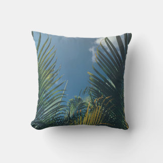TROPICAL PALM LEAVES KISSEN