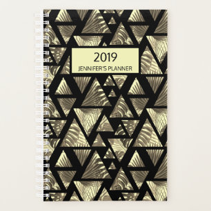 Tropical Palm Paradise Black Taupe 2019 Planer