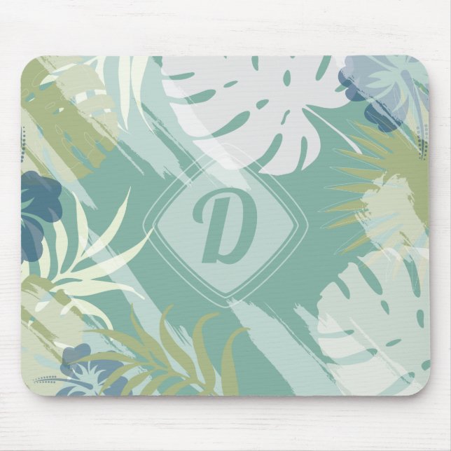 Tropical Palm Pattern Mousepad (Vorne)