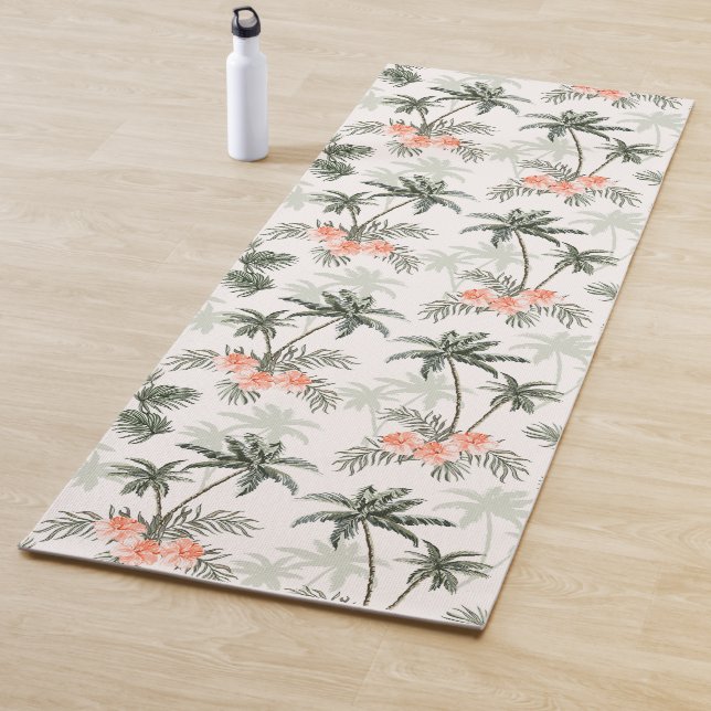 Tropical Palm Print Yoga Mat Yogamatte (Beispiel)