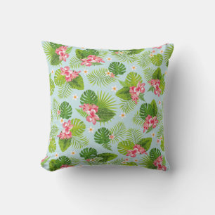Tropical Palm Throw Kissen