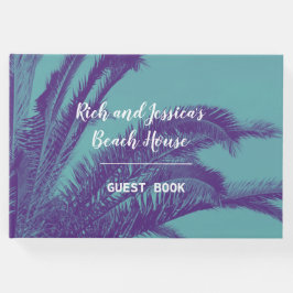 Tropical Palm Tree Beach House Gästebuch