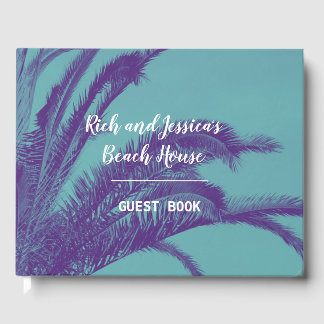 Tropical Palm Tree Beach House Gästebuch