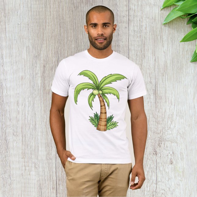 Tropical Palm Tree Beach und Island Vibes T-Shirt (Von Creator hochgeladen)