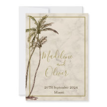 Tropical Palm Tree Elegante Moderne Rustikale Hoch